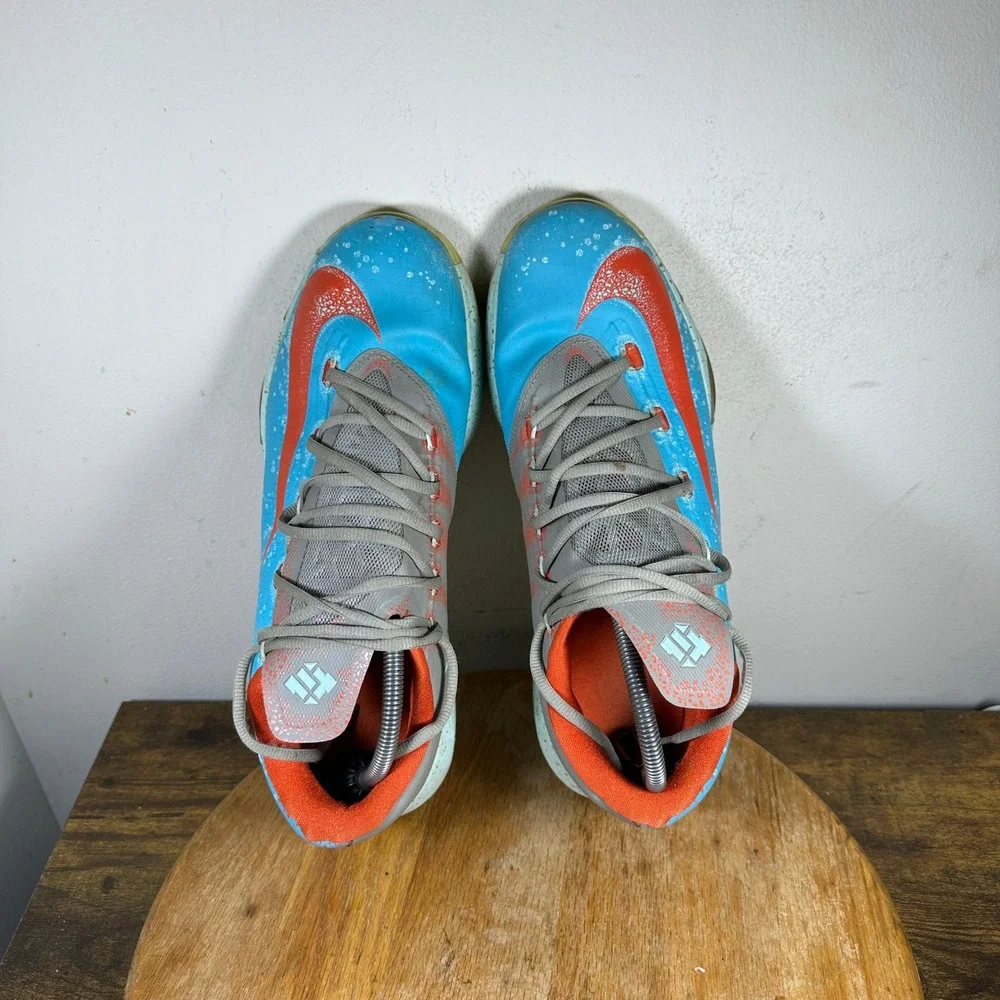 Nike KD VI 6 Meteorology Kevin Durant Basketball Shoes Orange 599424-400